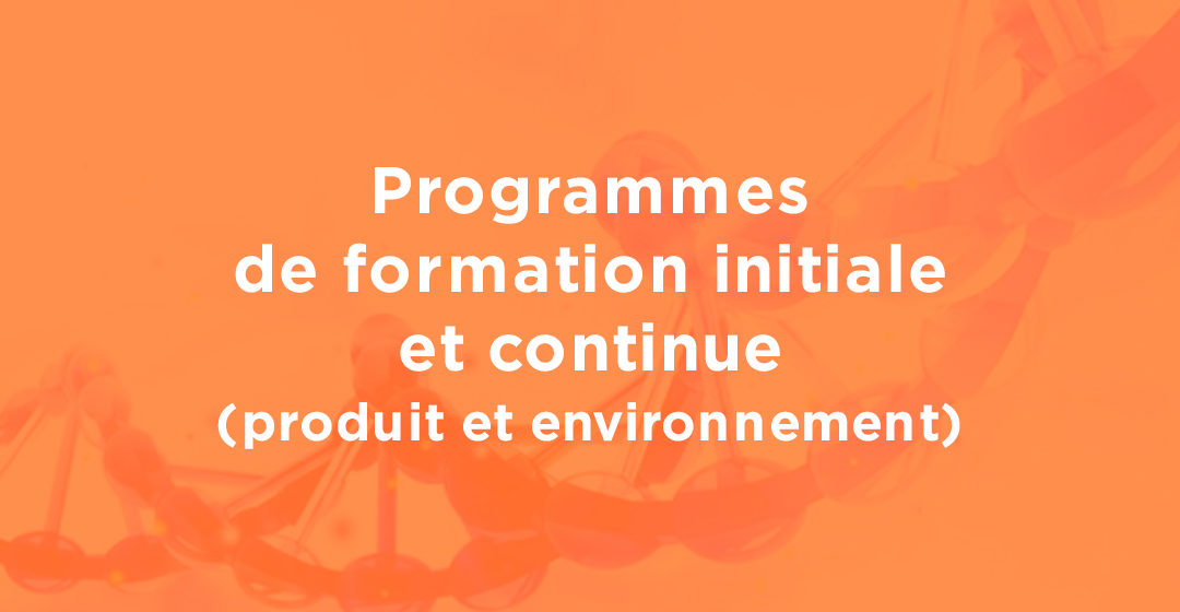 Programmes de formation initiale et continue