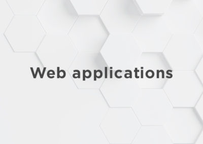 Web applications